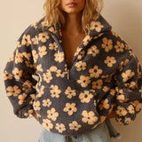 Women Floral Print Jumper