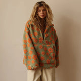 Women Floral Print Jumper