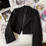 Ladies Cropped Blazer