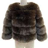 Ladies Faux Fur Jacket