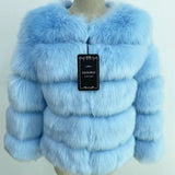 Ladies Faux Fur Jacket