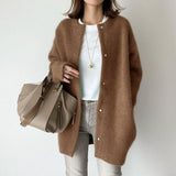 Women Button Knit Cardigan