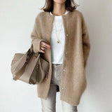 Women Button Knit Cardigan