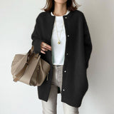 Women Button Knit Cardigan