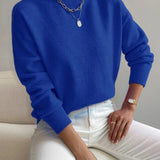 Women Knit Roll Neck Jumper