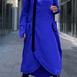 Ladies Oversized Longline Hoodie