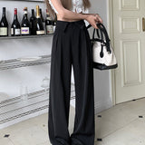 High Waist Wide Leg Trousers for Effortless Chic Style