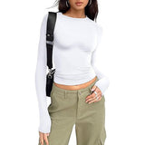 Amysaint | Casual Long Sleeve Round Neck Top