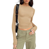 Amysaint | Casual Long Sleeve Round Neck Top