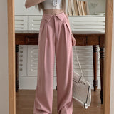 High Waist Wide Leg Trousers for Effortless Chic Style