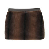 Sheer Layered Mini Skirt for Bold Chic Style