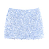 Floral Lace Mini Skirt for Feminine Summer Style