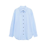 Classic Button Down Shirt – Relaxed Fit Long Sleeve Blouse