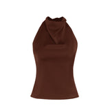 Amysaint | Casual Sleeveless Summer Backless Top