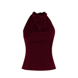 Amysaint | Casual Sleeveless Summer Backless Top