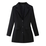 Tailored Longline Blazer – Classic Elegance for Every Occasion