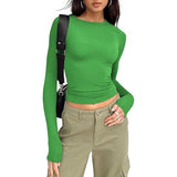Amysaint | Casual Long Sleeve Round Neck Top