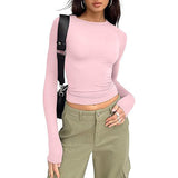 Amysaint | Casual Long Sleeve Round Neck Top