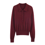 Zip Neck Knit Top for Sporty Chic Everyday Style