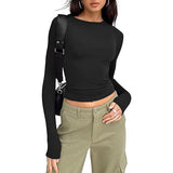 Amysaint | Casual Long Sleeve Round Neck Top