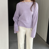 Soft Knit Relaxed Pullover Top