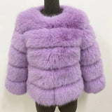 Ladies Faux Fur Jacket