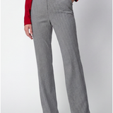 Multicolor Houndstooth Tailored Pants