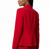 Red Tailored Blazer