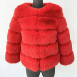 Ladies Faux Fur Jacket