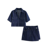 Dark denim