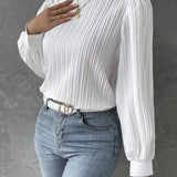 Pleated Chiffon Blouse for Elegant Everyday Style
