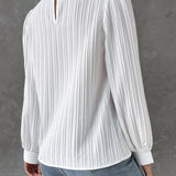 Pleated Chiffon Blouse for Elegant Everyday Style