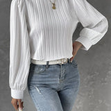 Pleated Chiffon Blouse for Elegant Everyday Style