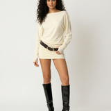 Amysaint Open Back Mini Dress