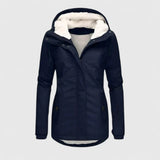 Ladies Hooded Winter Coat