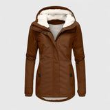 Ladies Hooded Winter Coat
