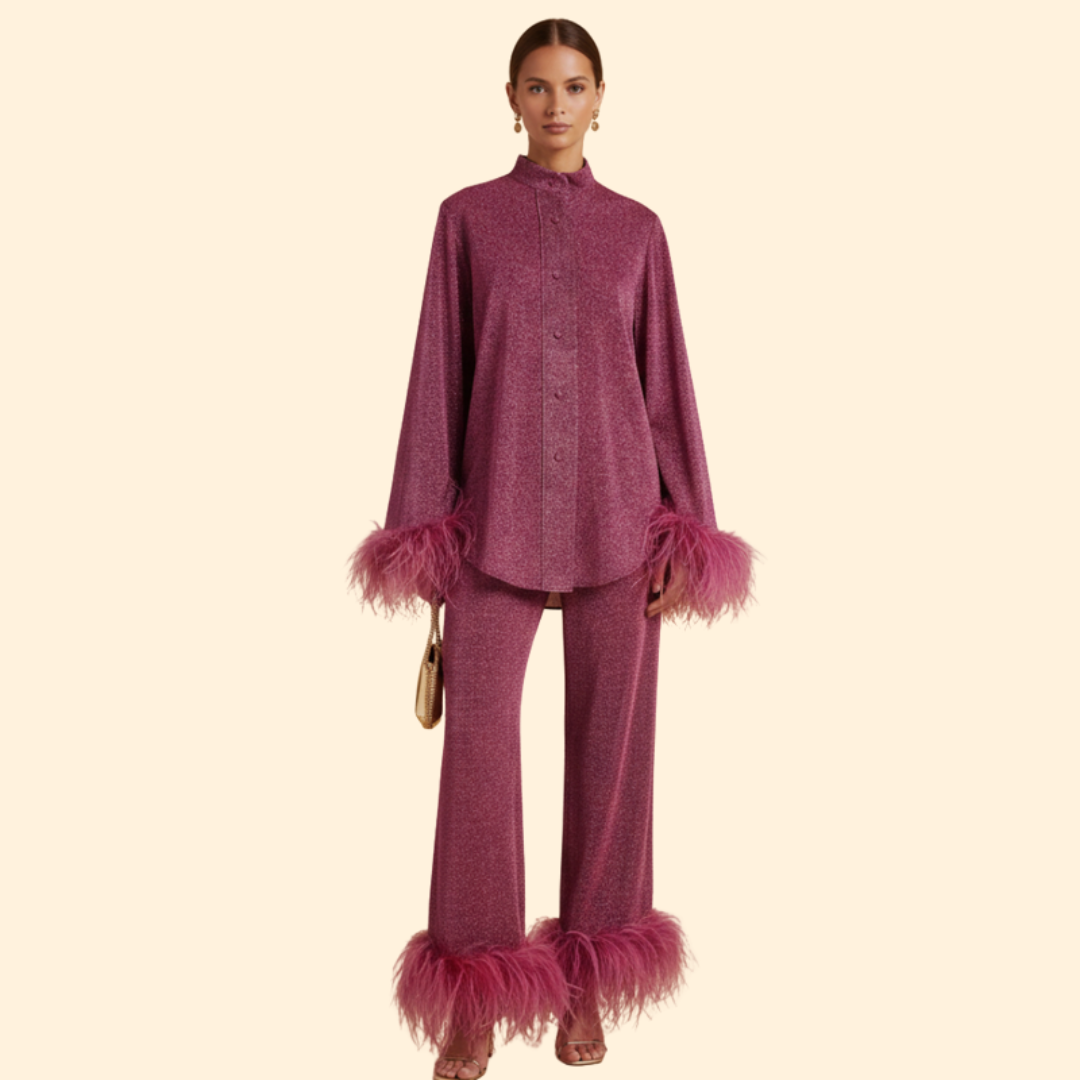 Women’s Button Front Two Piece Set