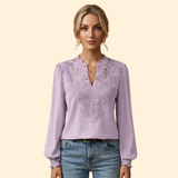Women's Lace Embroidered Blouse