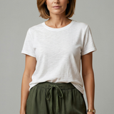 Women’s Shorts with Drawstring Waist and Relaxed Fit