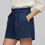 Women’s Shorts with Drawstring Waist and Side Pockets