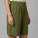 Women’s Shorts with Elastic Waistband and Side Pockets