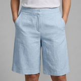 Women’s Shorts with Elastic Waistband and Side Pockets