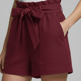 Women’s Shorts with Tie Waist and Side Pockets