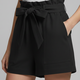 Women’s Shorts with Tie Waist and Side Pockets
