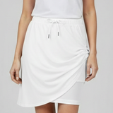 Women’s Skirt with Drawstring Waist and Built-In Shorts