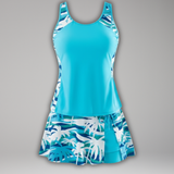 Women’s Tankini Set with Racerback Top and Skirt