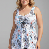 Women’s Tankini Set with V-Neck and Shorts