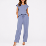 Women’s Relaxed Fit Two Piece Set – Casual Summer Outfit