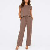 Women’s Relaxed Fit Two Piece Set – Casual Summer Outfit