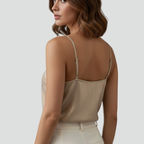 Women’s V-Neck Cami Top with Spaghetti Straps